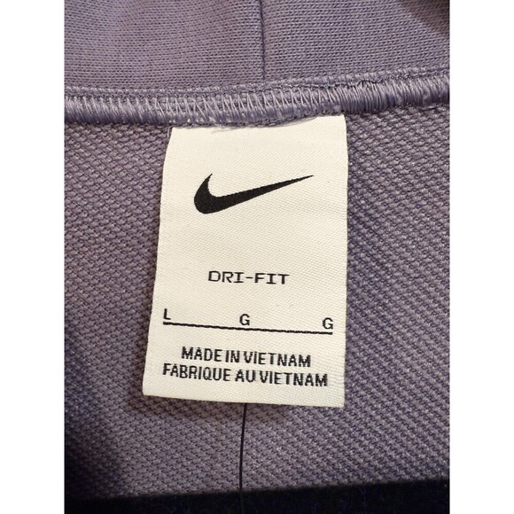 Nike Dri-FIT Standard Issue Golf Cardigan Purple Men's Size Large - Picture 7 of 9